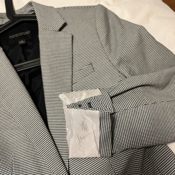 BANANA REPUBLIC Houndstooth Blazer sport jacket - Picture 5 of 5